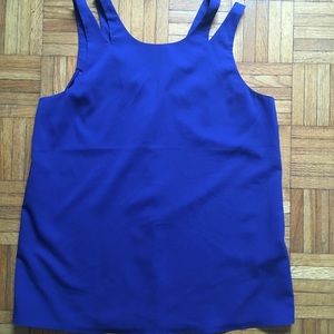 Banana republic royal cobalt blue top